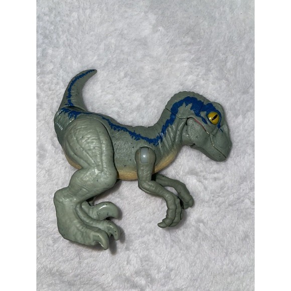 Jurassic World Fallen Kingdom Hatch 'N Play Dino Velociraptor Action Figure mini - Picture 1 of 8